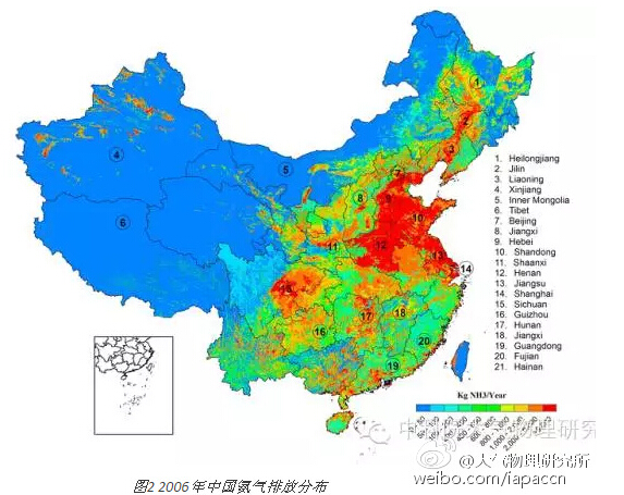 IAP科普|氨氣-不可忽視的霧霾元兇